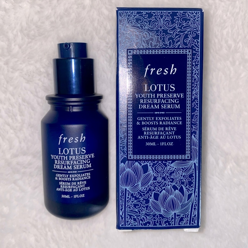 Fresh lotus aha resurfacing gentle serum NIB